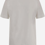 T-SHIRT IN COTONE 8126339 CHALK BURBERRY 