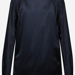CAMICIA IN SETA CON SCOLLO A V VR84511926 403CBL VINCE 