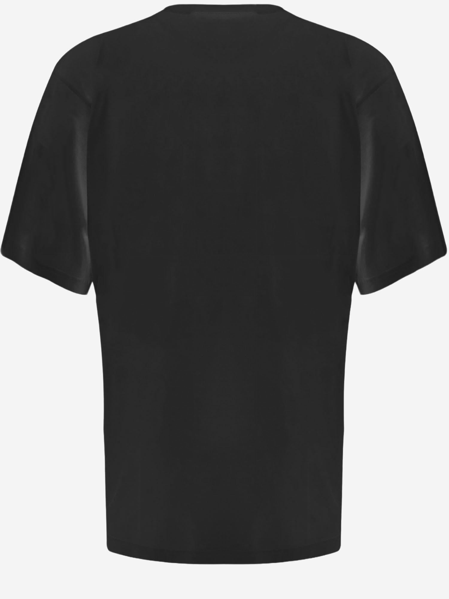 T-SHIRT IN COTONE CON LOGO 850345 TUVJ81000 BALENCIAGA 