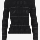 PULLOVER IN COTONE E SETA 104735 A2FCZ99 PINKO 
