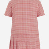 ABITO IN COTONE STRETCH CON MOTIVO A QUADRI 849619 XWA8N6312 GUCCI KIDS 