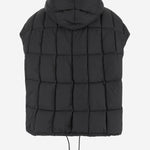 GILET COZY ARCO IN NYLON COZY ARCO VEST MICROBLACK IENKI IENKI 