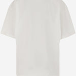 T-SHIRT IN JERSEY DI  COTONE CON LOGO J03GC0137 J45148102 JIL SANDER 