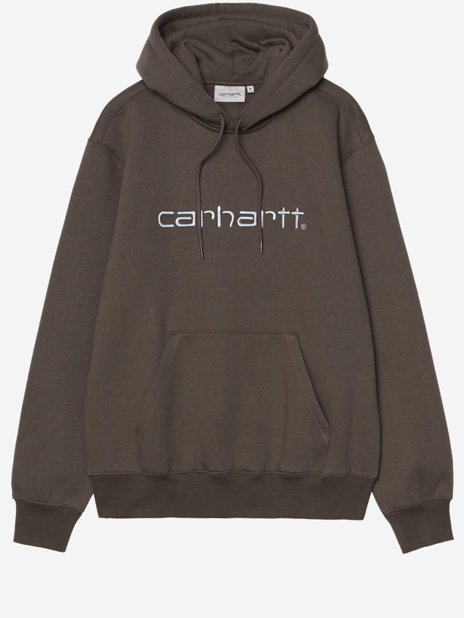 FELPA IN MISTO COTONE CON LOGO I030547 3CEXX CARHARTT WIP 