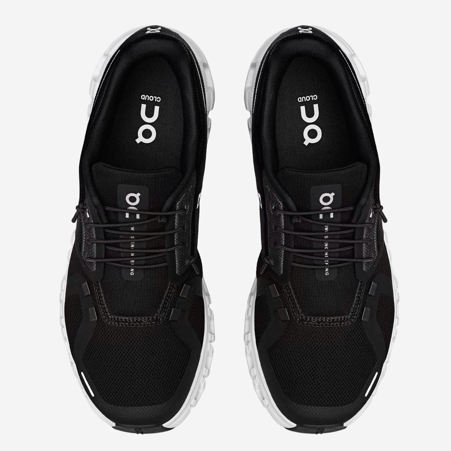 SNEAKERS CLOUD 6 3MF10070299 BLACKWHITE ON RUNNING 