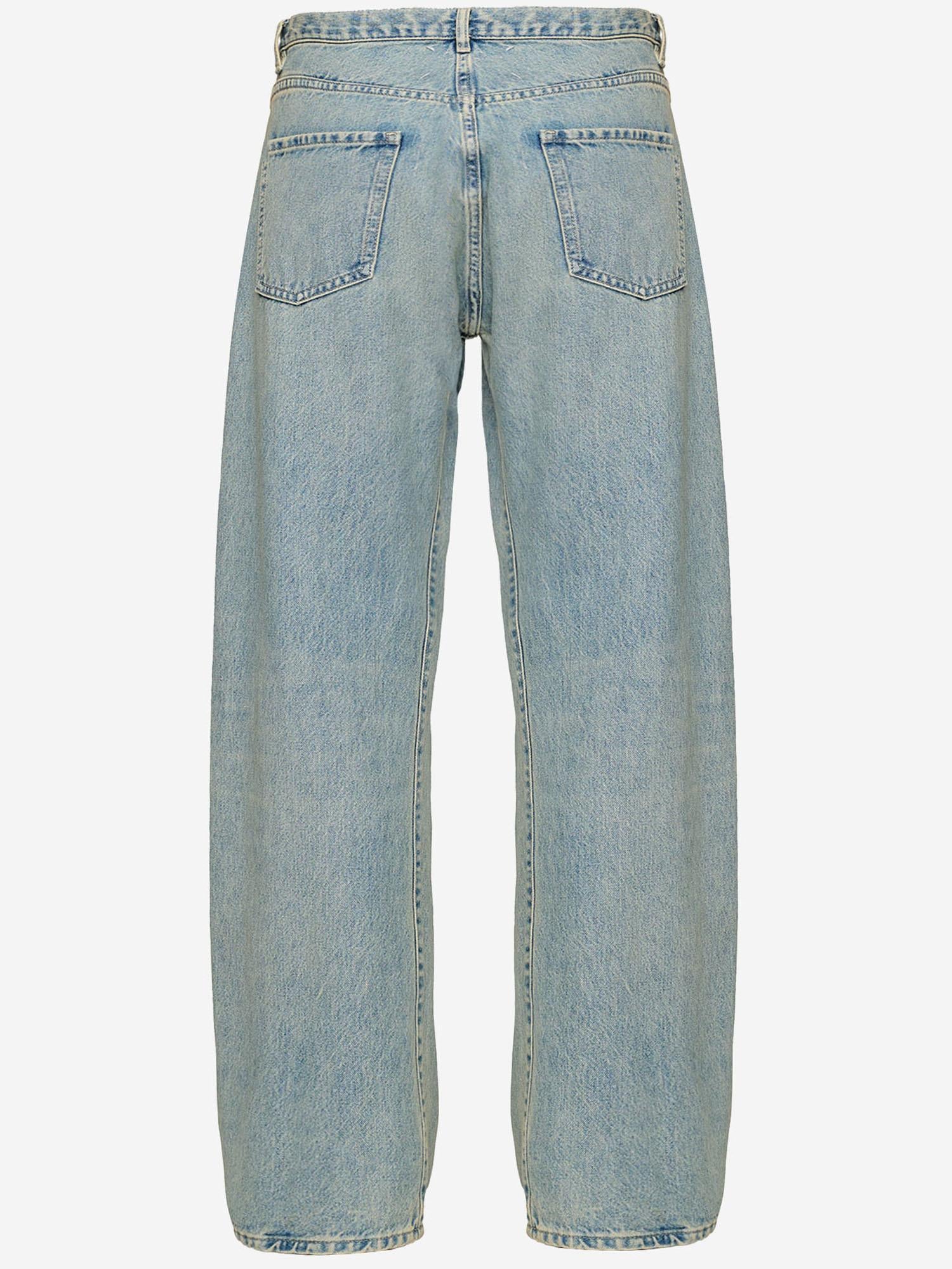 JEANS IN DENIM DI COTONE S29LA0108 M30066962 MAISON MARGIELA 