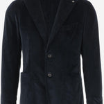 GIACCA MONOPETTO IN VELLUTO DI COTONE STRETCH 1SMC22K 300009B3429 TAGLIATORE 