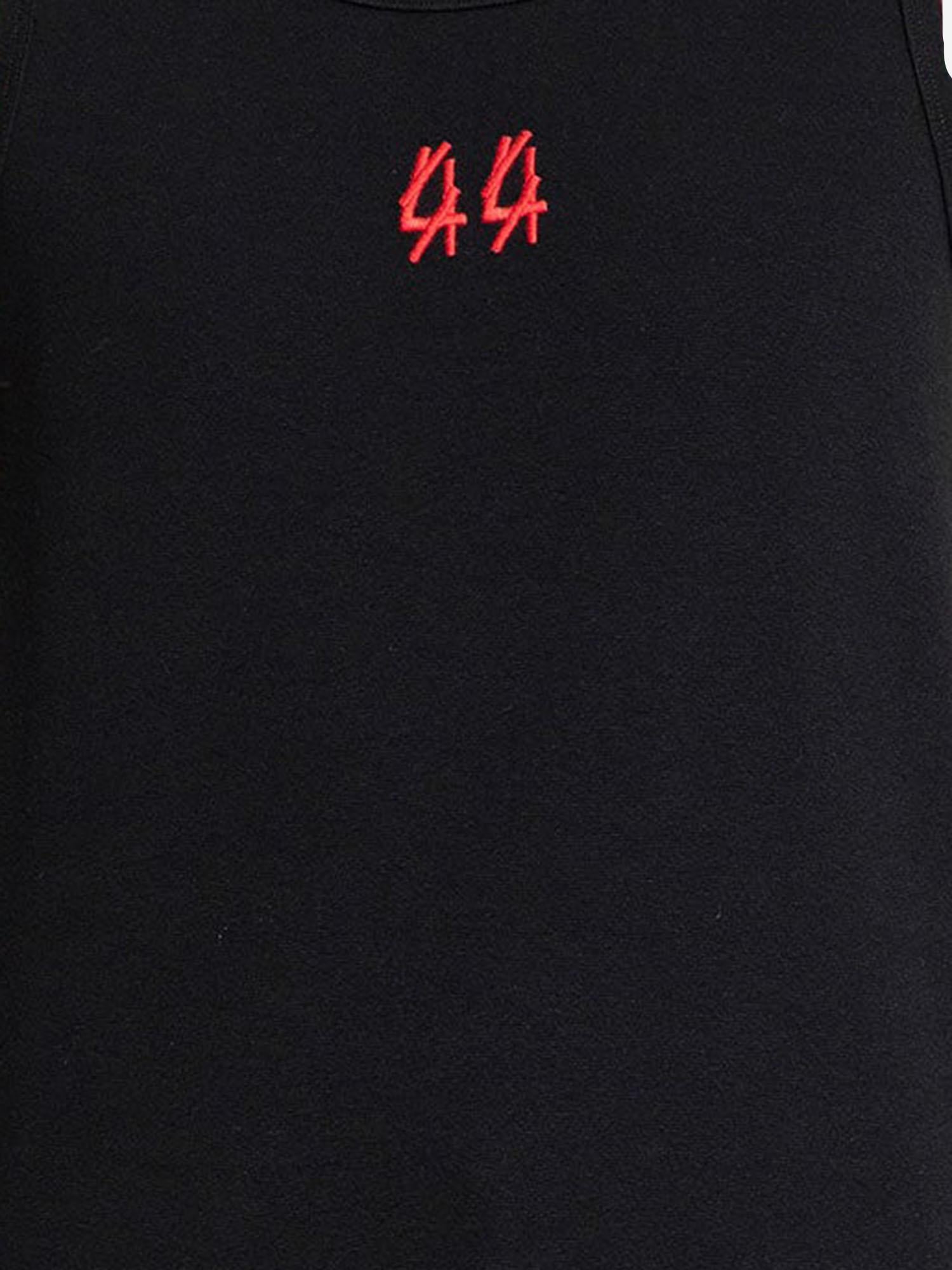 TANK TOP A COSTE IN COTONE STRETCH B0030579 FA584P665 44 LABEL GROUP 