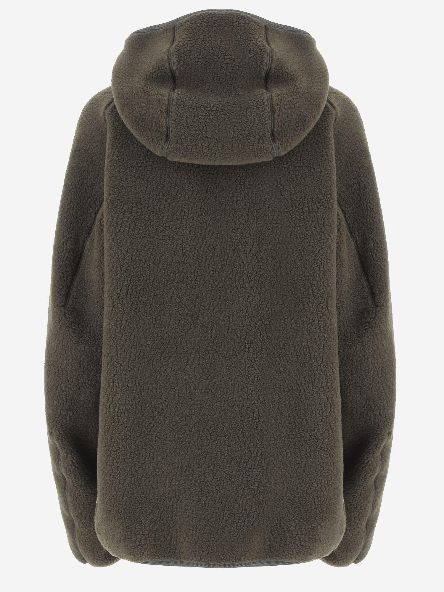 FELPA IBRIDA FULL-ZIP CON CAPPUCCIO CFBLSW2000MRUT5220 6644 WOOLRICH 
