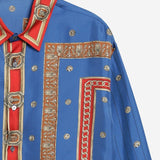 CAMICIA IN SETA CON STAMPA THE RINGMASTER 1024520 1A179535UJ30 VERSACE 