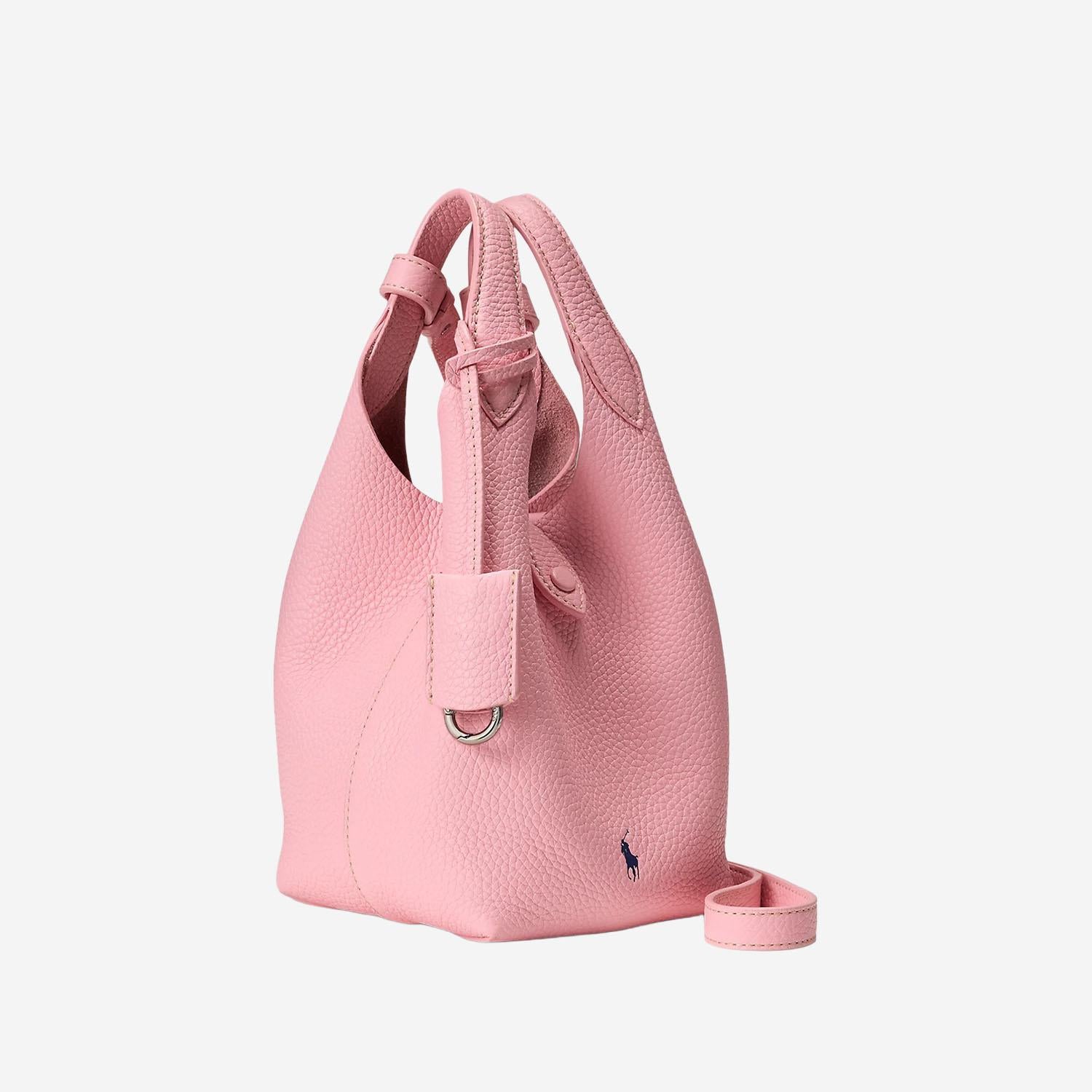 Tote Polo Play piccola in pelle martellata 428944657 003 POLO RALPH LAUREN 