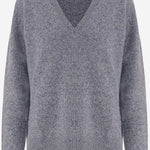 MAGLIONE IN LANA CON SCOLLO A V 3388D690 12096 ASPESI 