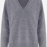 MAGLIONE IN LANA CON SCOLLO A V 3388D690 12096 ASPESI 