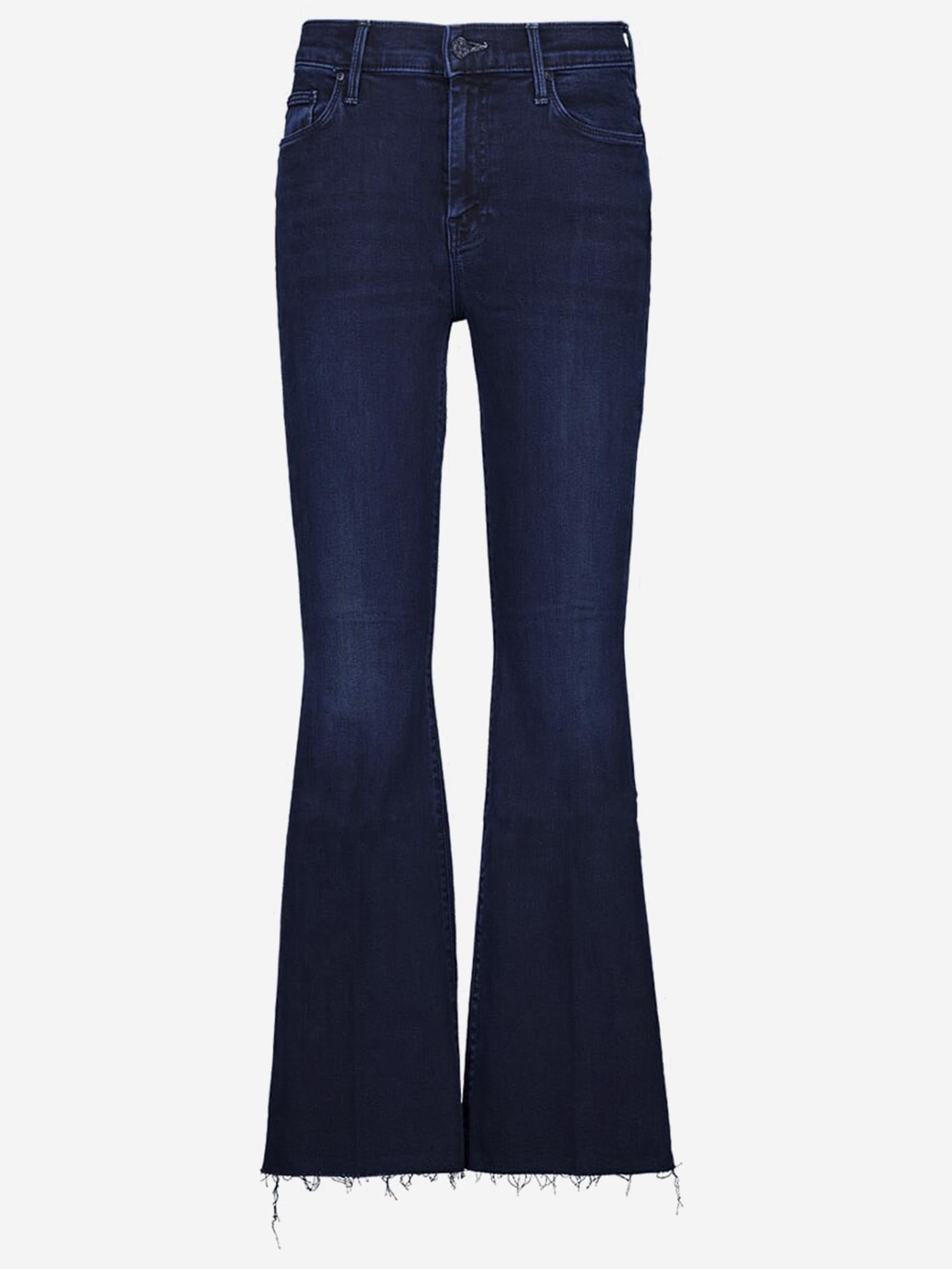 JEANS LIL WEEKENDER FRAY IN DENIM DI COTONE STRETCH P535 104CMH MOTHER 