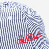 CAPPELLO DA BASEBALL CON LOGO BASB0007 07575L MC2 SAINT BARTH 