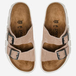 Sandali Arizona PAP Chunky in pelle scamosciata 1024950 WARMSAND BIRKENSTOCK 