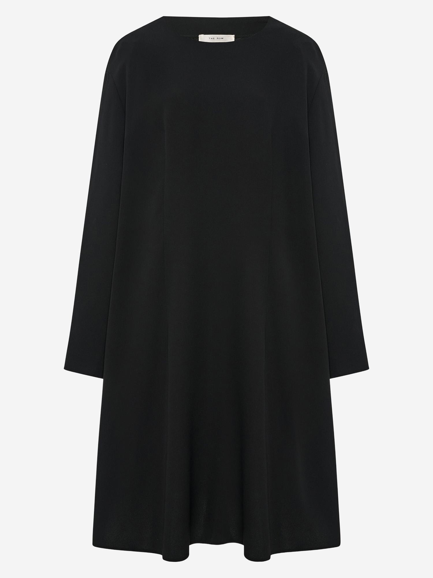 ABITO KAEL IN SETA 10920W3326 BLK THE ROW 