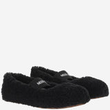 BALLERINE IN SHEARLING CON LOGO 2400010 N001 MOON BOOT 