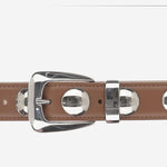 CINTURA BENNY CON BORCHIE 10014930 621 KHAITE 