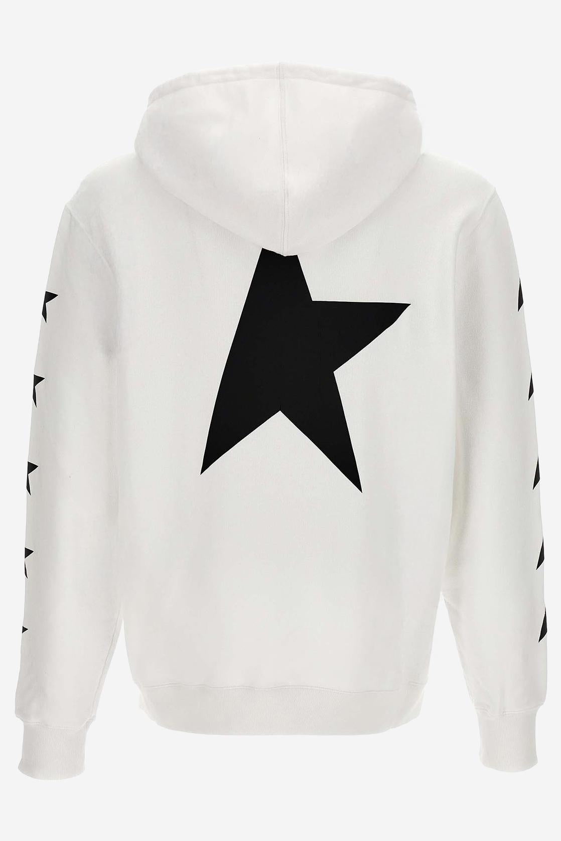 FELPA ALIGHIERO IN COTONE GMP01224 P00053410658 GOLDEN GOOSE 