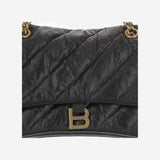 BORSA CRUSH IN PELLE TRAPUNTATA MEDIA 716393 210J11000 BALENCIAGA 