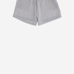 PANTALONI CORTI IN MISTO COTONE A RIGHE 35618060 123 BABE & TESS KIDS 