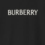 T-SHIRT IN COTONE CON LOGO 8118977 BLACK BURBERRY 