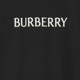 T-SHIRT IN COTONE CON LOGO 8118977 BLACK BURBERRY 
