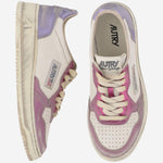 SNEAKERS LOW MEDALIST SUPER VINTAGE AVLWMT07 FUSCIAVIOL AUTRY 