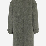 Cappotto in popeline di nylon con stampa bouclé 844211 Z7AYS3088 GUCCI 