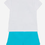 SET DA DUE PEZZI IN COTONE S6MSNBTR272 115 MSGM KIDS 