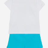 SET DA DUE PEZZI IN COTONE S6MSNBTR272 115 MSGM KIDS 