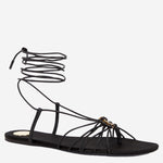 SANDALI BABYLONE IN PELLE LISCIA 820656 AAEOF1000 SAINT LAURENT 