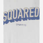 T-SHIRT IN COTONE CON LOGO S74GD1445 D20020100 DSQUARED2 