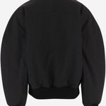 GIUBBOTTO IN MISTO COTONE STRETCH CON ZIP E COLLO ALTO HOUM00123AW00239 990 JACQUEMUS 