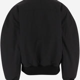 GIUBBOTTO IN MISTO COTONE STRETCH CON ZIP E COLLO ALTO HOUM00123AW00239 990 JACQUEMUS 