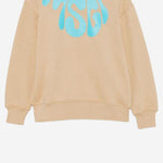 Felpa IN COTONE con logo S6MSJUSW220 178 MSGM KIDS 