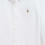 CAMICIA IN COTONE CON LOGO 313929954 004 POLO RALPH LAUREN KIDS 