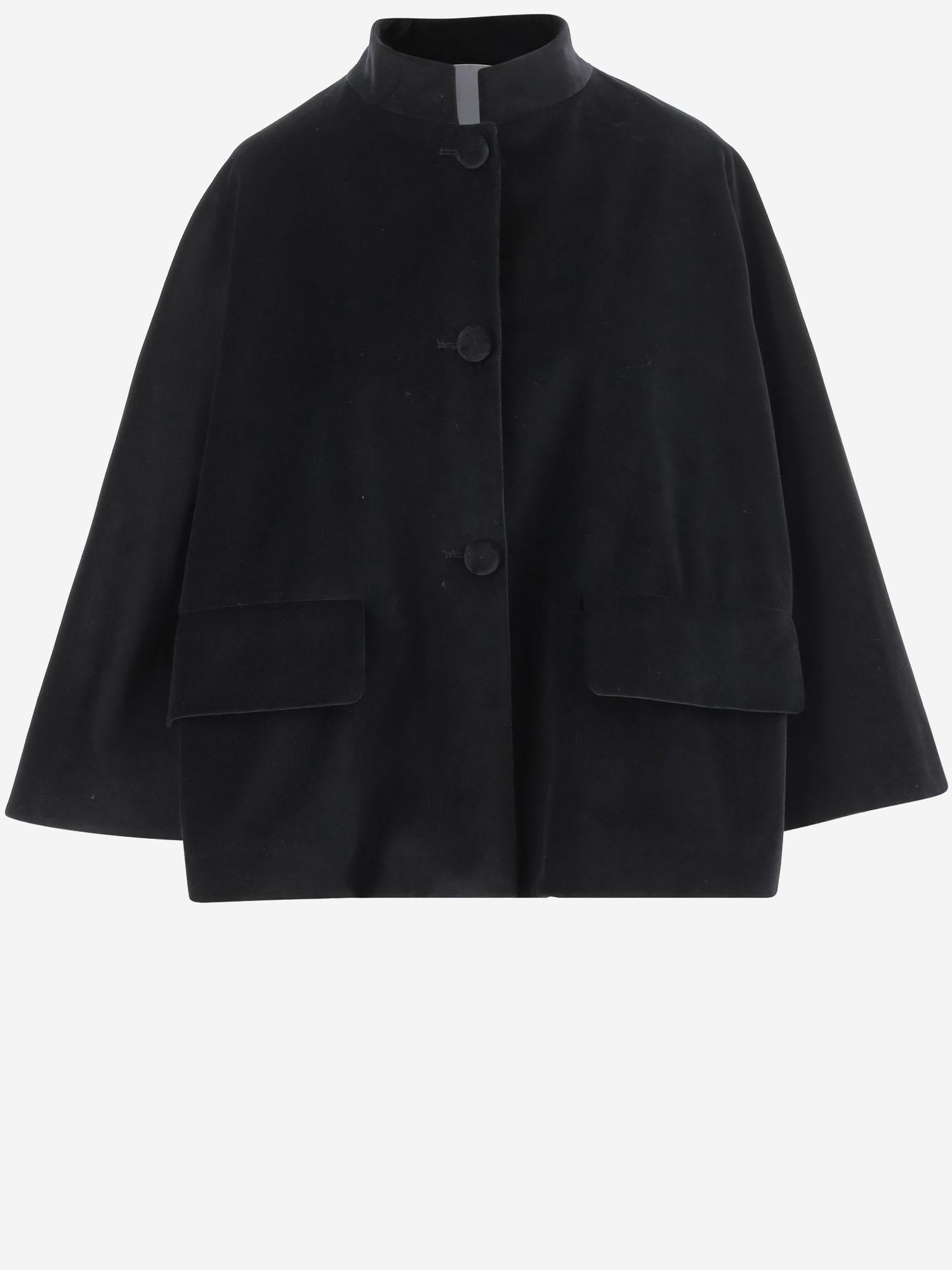 GIACCA IN VELLUTO DI COTONE A2667 4500459 SOI 