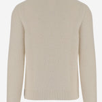 MAGLIA CON TRECCE IN COTONE E ALPACA K4138LW KBG K-WAY 