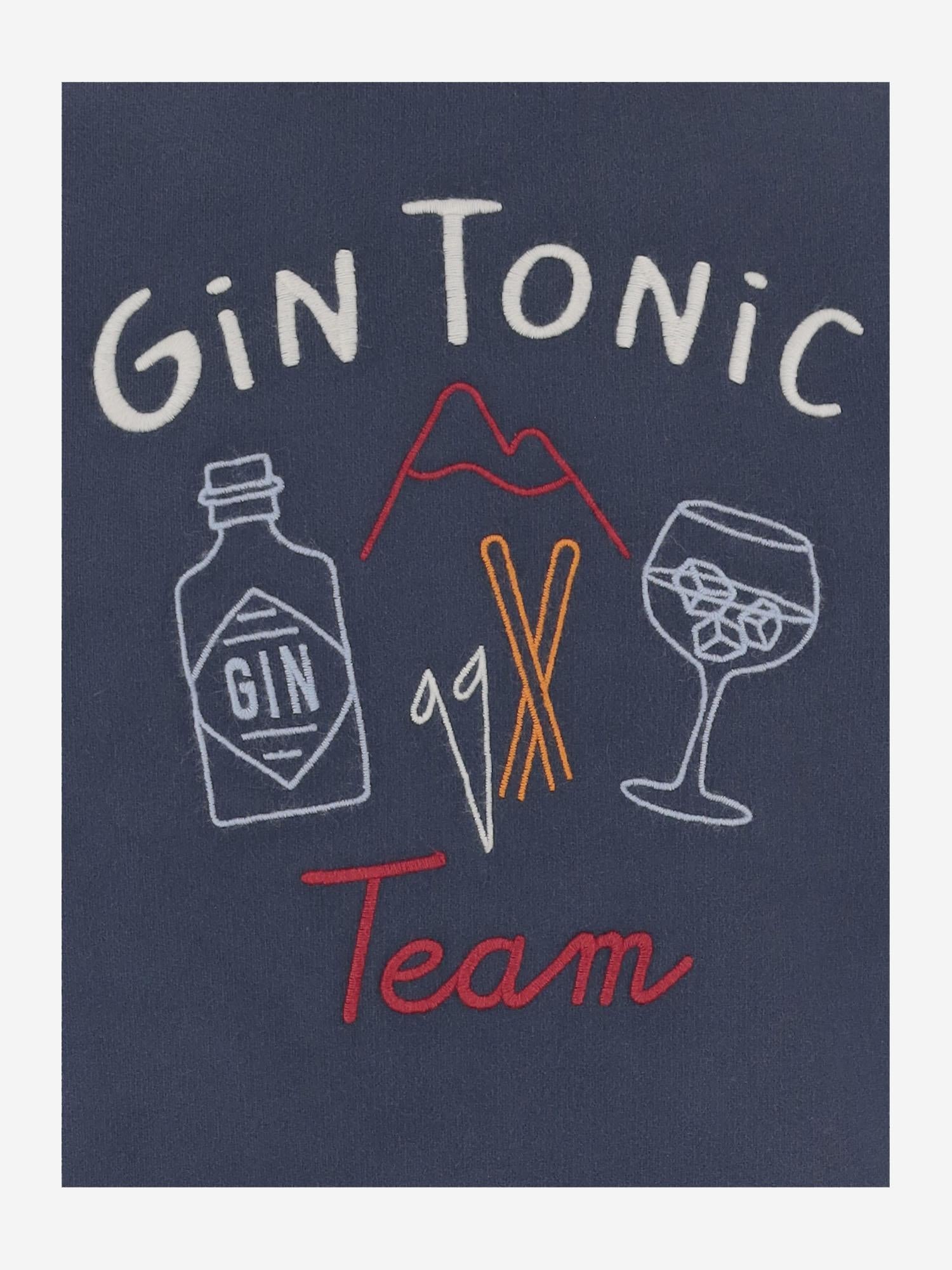 FELPA IN COTONE CON  RICAMO LOGO SOH0004 02645I MC2 SAINT BARTH 