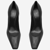 Carla Pump 45 in pelle F1692SN65 BLK THE ROW 
