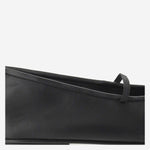 BALLERINE BALLET IN PELLE F1229N60 BLK THE ROW 