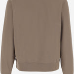 FELPA IN COTONE CHECK CON EKD 8116084 CLAY BROWN BURBERRY 