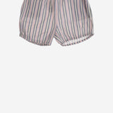 PANTALONI CORTI IN COTONE STRETCH A RIGHE 35618145 361 BABE & TESS KIDS 