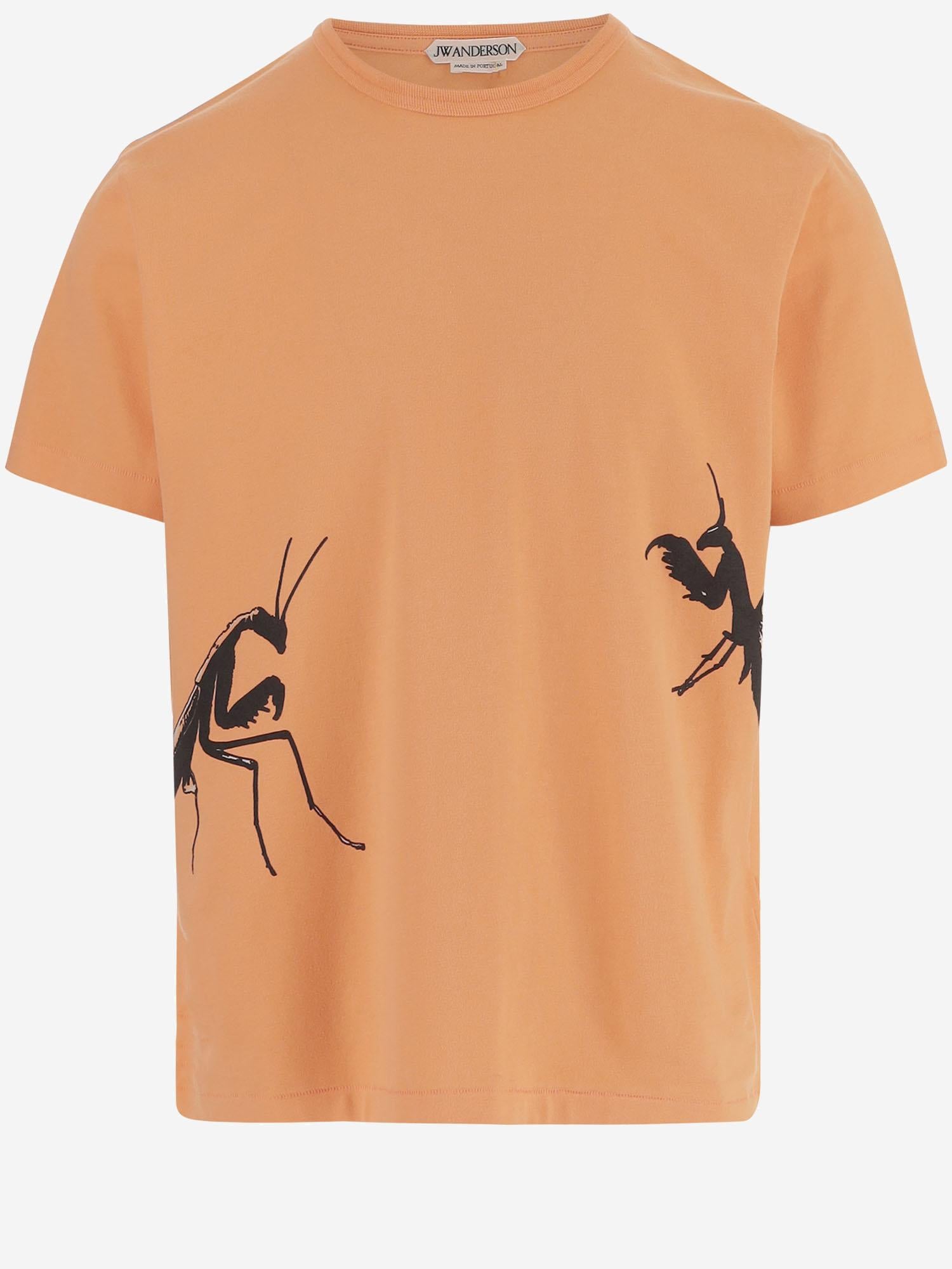 T-SHIRT IN COTONE CON STAMPA JT0310 PG1937406 JW ANDERSON 