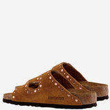 SANDALI ARIZONA Rivet IN SUEDE 1031731 MINK BIRKENSTOCK 