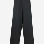 PANTALON IN MISTO COTONE UE54SP240B BLACK VETEMENTS 