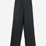 PANTALON IN MISTO COTONE UE54SP240B BLACK VETEMENTS 