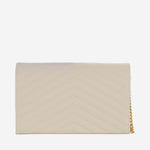 BORSA A SPALLA CASSANDRE IN PELLE 377828 BOW019207 SAINT LAURENT 